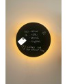 Buy BOARD LED Black wall lamp 12W for kitchens Faro Barcelona Iluminacion 01041