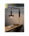 Buy WHIZZ W/L EXTENSIBLE BLACK/SATIN GOLD 1xE27, Faro Barcelona, 20167