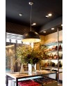 Buy MAGMA-P BLACK AND GOLD PENDANT LAMP 3 X E27 60W, Faro Barcelona, 29468