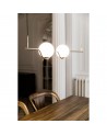 Buy LE VITA PENDANT GOLD LED 2x6W 2700K, Faro Barcelona, 29691