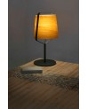Buy STOOD BLACK TABLE LAMP E27 + WOOD MAX 20W, Faro Barcelona, 29846