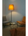 Buy STOOD BLACK FLOOR LAMP E27 + WOOD MAX 20W, Faro Barcelona, 29847