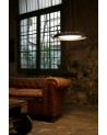 Buy DOLME WHITE PENDANT LAMP Ø400 LED 24W, Faro Barcelona, 64099