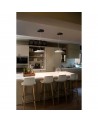 Buy DOLME WHITE PENDANT LAMP Ø400 LED 24W, Faro Barcelona, 64099