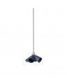Buy HELGA BLUE LEATHER PENDANT LED 5W 3000K, Faro Barcelona, 66231