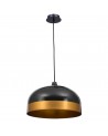 EDISON PENDANT LAMP BLACK / GOLD 1XE27
