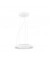 Buy DOLME WHITE PENDANT LAMP Ø400 LED 24W, Faro Barcelona, 64099