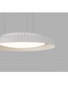 Buy DOLME WHITE PENDANT LAMP Ø400 LED 24W, Faro Barcelona, 64099