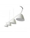 Buy FLASH LED WHITE PENDANT LAMP 4L, Faro Barcelona, 20203