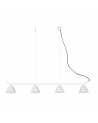 Buy FLASH LED WHITE PENDANT LAMP 4L, Faro Barcelona, 20203