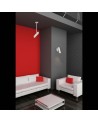 Buy LINK WHITE PENDANT LAMP 1 X GU10 11W, Faro Barcelona, 29877