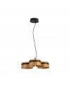 LOOP LED Black pendant lamp