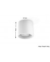 Plafond ORBIS 1 white