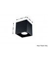 Plafond QUAD 1 black