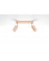 Ceiling lamp BERGE 2 wood