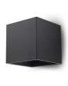 Wall lamp QUAD 1 black