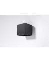 Wall lamp QUAD 1 black