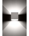 Wall lamp QUAD 1 white