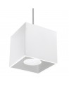 Pendant lamp QUAD 1 white