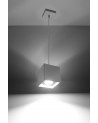 Pendant lamp QUAD 1 white
