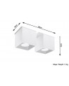 Plafond QUAD 2 white