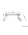 Plafond RING 2 white