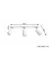 Plafond RING 3 white