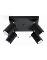 Plafond RING 4 black