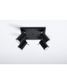 Plafond RING 4 black