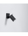 Wall lamp RING black