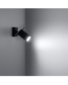 Wall lamp RING black