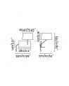 Buy HANDY WHITE RIGHT WALL LAMP 1XE27 20W USB LED 3W, Faro Barcelona, 28414