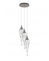 Agnes Pendant Round, 3 x GU10, Polished Chrome
