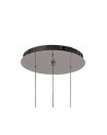 Agnes Pendant Round, 3 x GU10, Polished Chrome