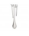 Agnes Pendant Round, 3 x GU10, Polished Chrome