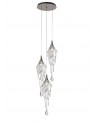 Agnes Pendant Round, 3 x GU10, Polished Chrome