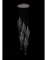Agnes Pendant Round, 5 x GU10, Polished Chrome