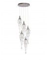 Agnes Pendant Round, 5 x GU10, Polished Chrome