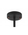 Morgan Telescopic 5 Light, 5 x E27, Sand Black/Copper/White