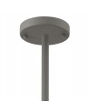 Morgan Telescopic 5 Light, 5 x E27, Sand Grey/Copper/White