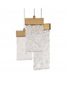 Chloe Pendant Round 5M, 21 x 4.5W LED Painted Brushed Gold
