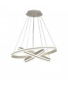 Layla Pendant, 1 x 50W/30W/20W LED, 4000K, 5470lm, Dimmable, Matt White, 3yrs Warranty