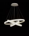 Layla Pendant, 1 x 50W/30W/20W LED, 4000K, 5470lm, Dimmable, Matt White, 3yrs Warranty