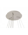 Layla Pendant, 1 x 50W/30W/20W LED, 4000K, 5470lm, Dimmable, Matt White, 3yrs Warranty
