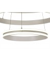 Layla Pendant, 1 x 50W/30W/20W LED, 4000K, 5470lm, Dimmable, Matt White, 3yrs Warranty