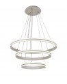 Layla Pendant, 1 x 50W/30W/20W LED, 4000K, 5470lm, Dimmable, Matt White, 3yrs Warranty