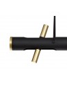 Mollie Pendant, 4 x 2W LED, 3000K, 1120lm, Sand  Black/Gold, 3yrs Warranty