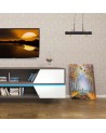 Mollie Pendant, 4 x 2W LED, 3000K, 1120lm, Sand  Black/Gold, 3yrs Warranty