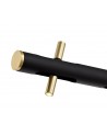 Mollie Pendant, 10 x 2W LED, 3000K, 2800lm, Sand Black/Gold, 3yrs Warranty