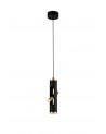 Mollie Pendant, 2 x 2W LED, 3000K, 560lm, Sand Black/Gold, 3yrs Warranty